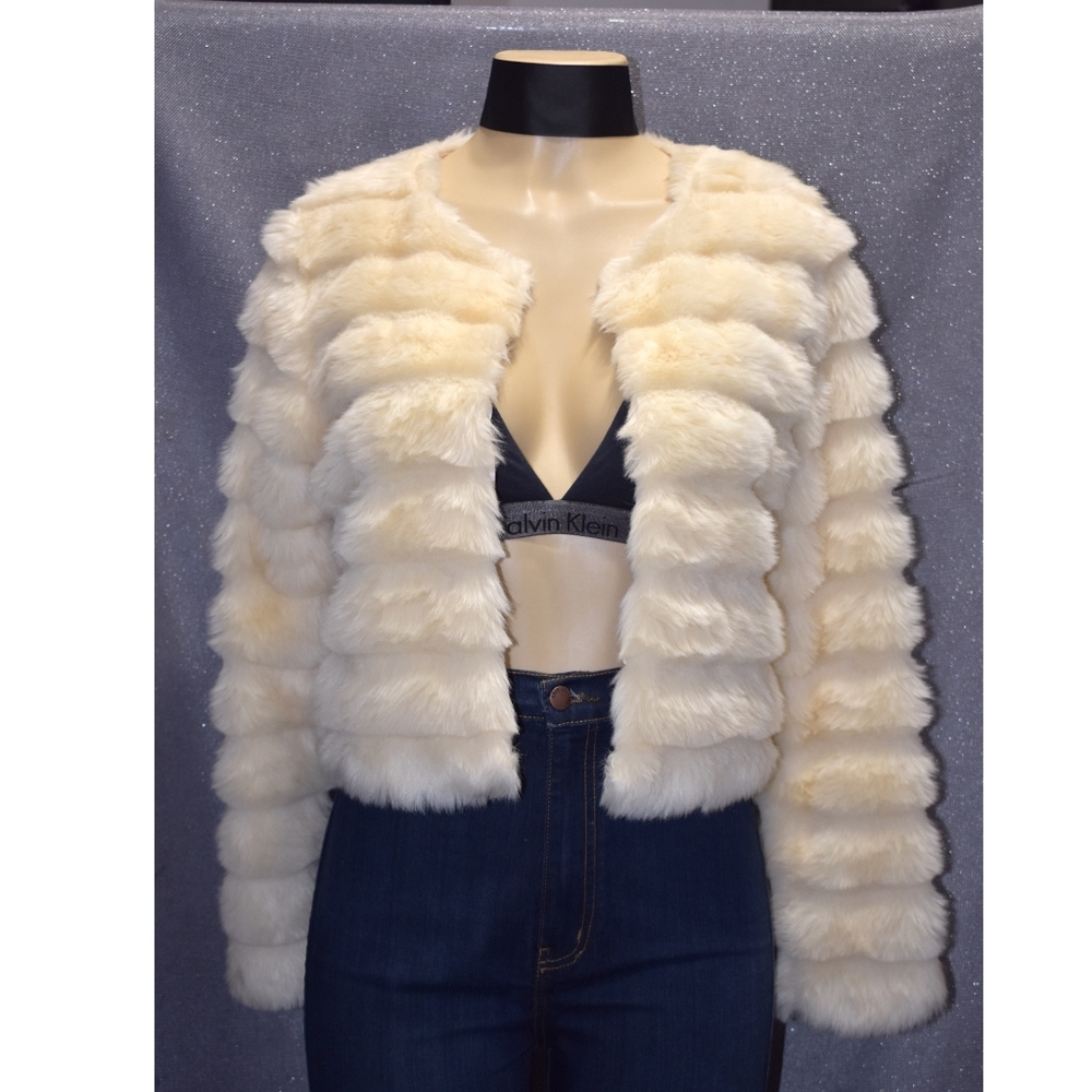 FAUX  FUR  JACKET